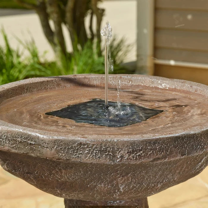 Smart Solar Bedrock IntelliSOLAR Birdbath with Remote 20388024 20388024