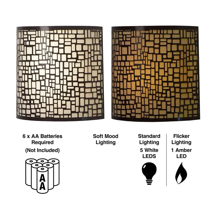 Smart Solar London Barrel Sconce IEL-2901 20UNPKD-T