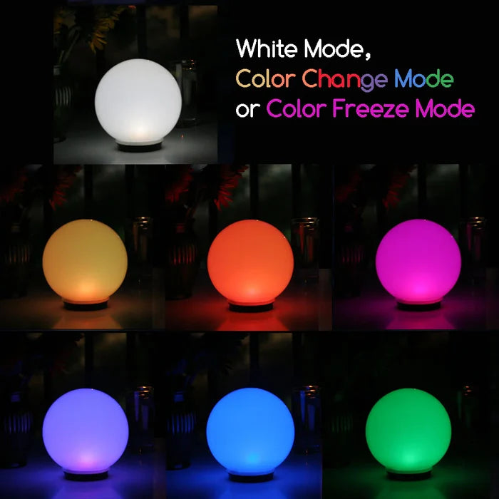 Smart Solar Magic Globe 8" diameter Solar Light 3381MRM1