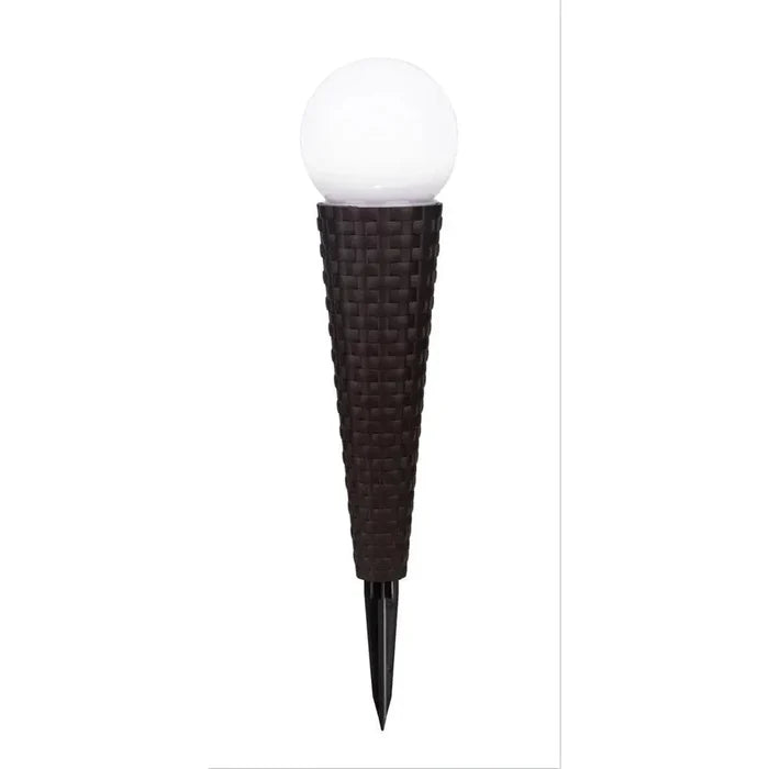 Smart Solar Pella Wicker Solar Pathway Lights - Set of 4 3414WMM4