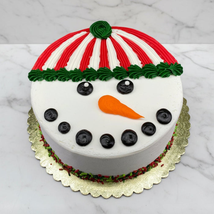 Snowman Cake