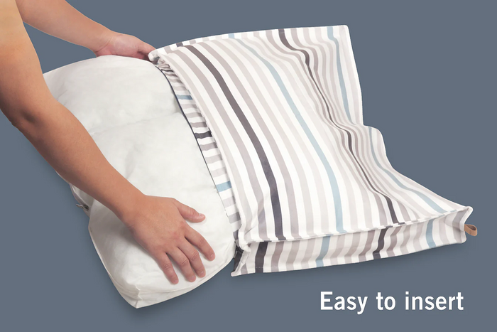 Standard Dog Bed: Seaside Boxy Oyster Grey
