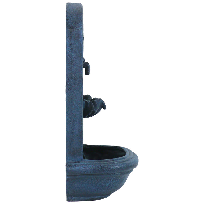 Sunnydaze 27" H Seaside Outdoor Solar Wall Fountain