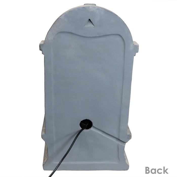 Sunnydaze 28" French-Inspired Outdoor Wall-Mounted Fountain FWD-464