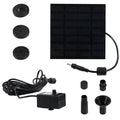 Sunnydaze 40 GPH 1.6-Ft Max Lift Solar Water Fountain Pump Kit JRS-150