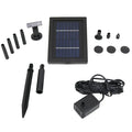 Sunnydaze 40 GPH 24" Lift Solar Pump and Solar Panel Kit with 5 Spray Heads AMP-P001B1