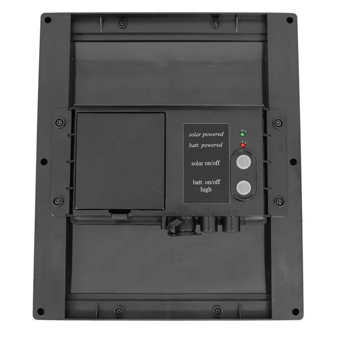 Sunnydaze 65 GPH 47" Lift Solar Pump and Solar Panel Kit With Battery Pack and LED Light AMP-P022C