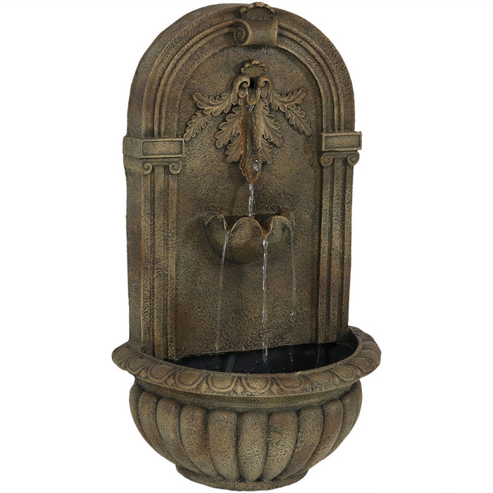 Sunnydaze Florence Outdoor Wall Fountain - Florentine XCA-132146003-FS