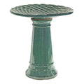 Sunnydaze Rennes 22.5" H Outdoor Ceramic Bird Bath
