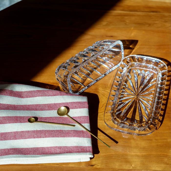 Tiny Brass Spoons for Salt Cellar