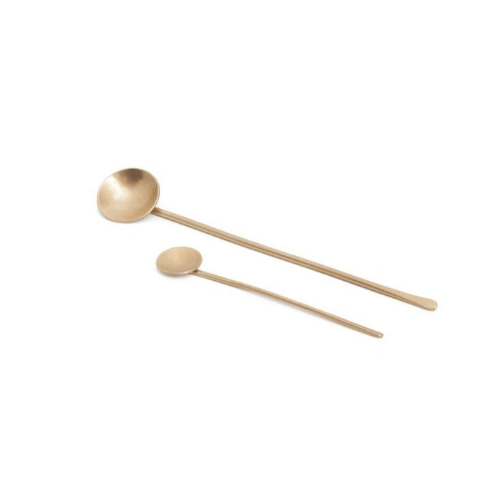 Tiny Brass Spoon by Desert Rose Jewelry at Golden Rule Gallery in Excelsior, MN