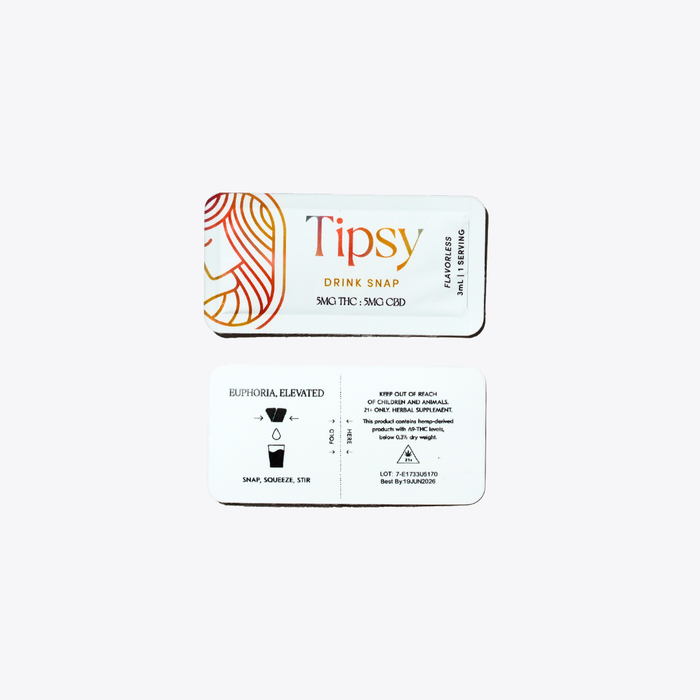 Tipsy THC Drink Snaps