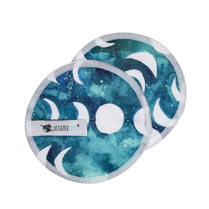 Transformative Teal Moon Nursing Pad Set