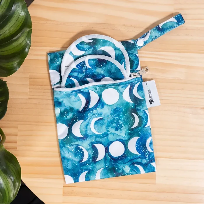Transformative Teal Moon Nursing Pad Set