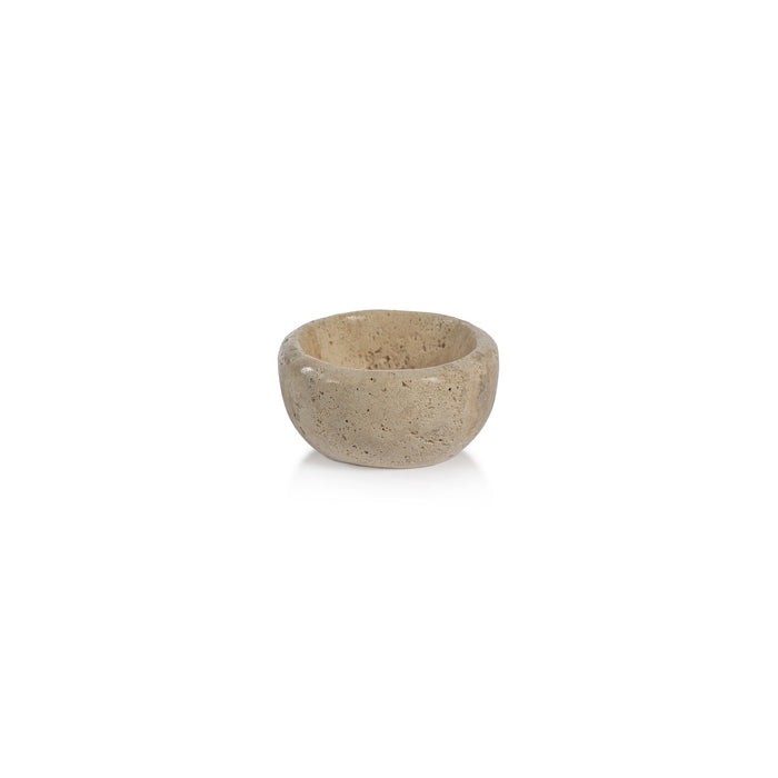 Travertine Bowl - Bowls by Carlyle Avenue