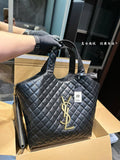 Y Quilted Logo Bag