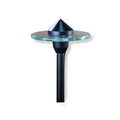 Yard Bright Black Modern Glass Path Light GBT5020