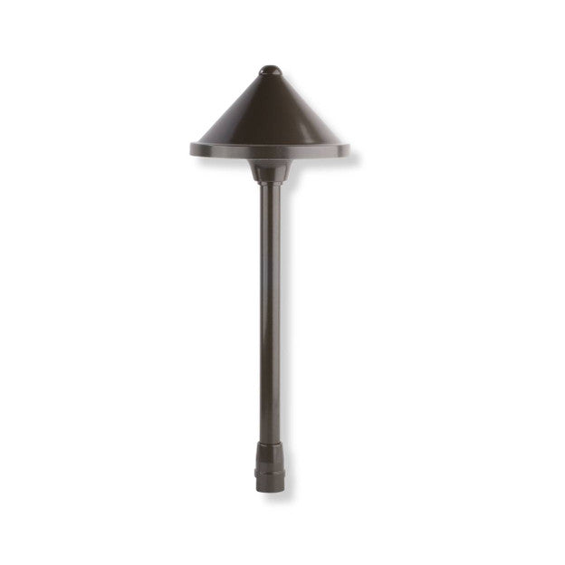 Yard Bright Elite Bronze Path Light with 6" Diameter Hood GBT7208