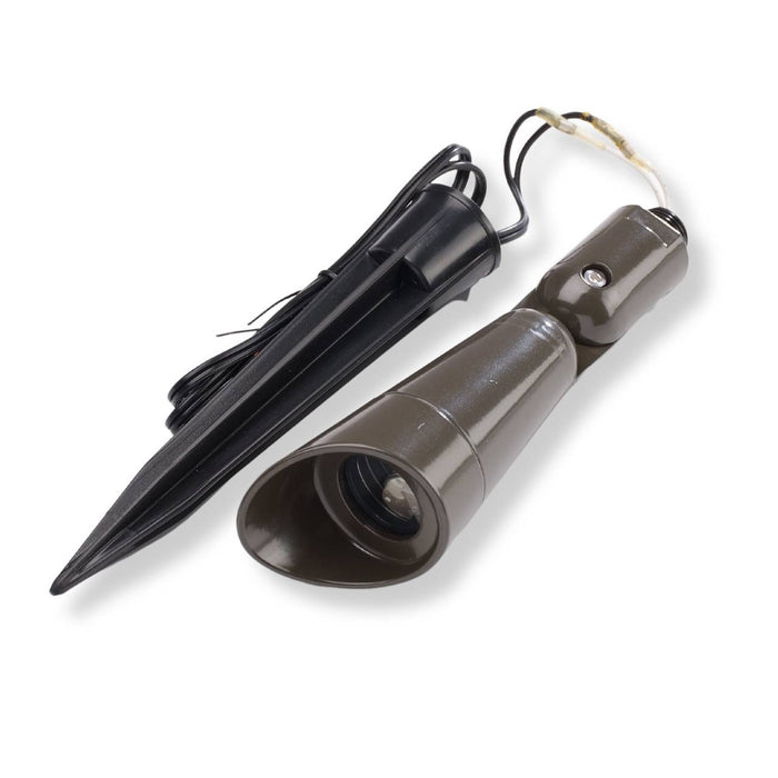 Yard Bright Elite Series Bronze Finish Heavy Cast Brass MR11 Spot With Angled Hood GBT6201