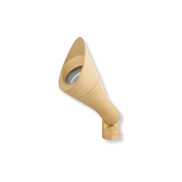 Yard Bright Elite Series Heavy Cast Brass MR16 Spot With Angled Hood GBT5200