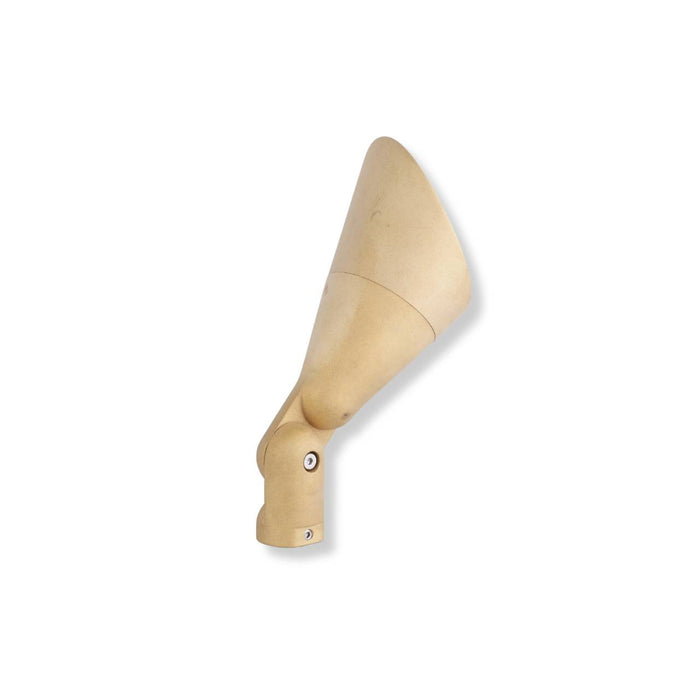 Yard Bright Elite Series Heavy Cast Brass MR16 Spot With Angled Hood GBT5200