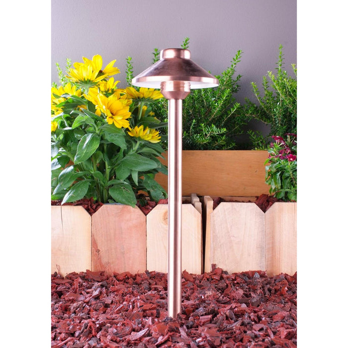 Yard Bright Premium Copper Area Light In Raw Copper GBT6003CR