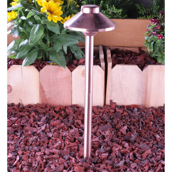 Yard Bright Premium Copper Area Light In Raw Copper GBT6003CR