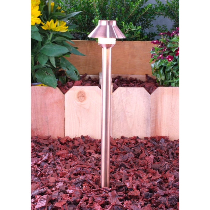 Yard Bright Premium Copper Slim Area Light In Raw Copper GBT6002CR