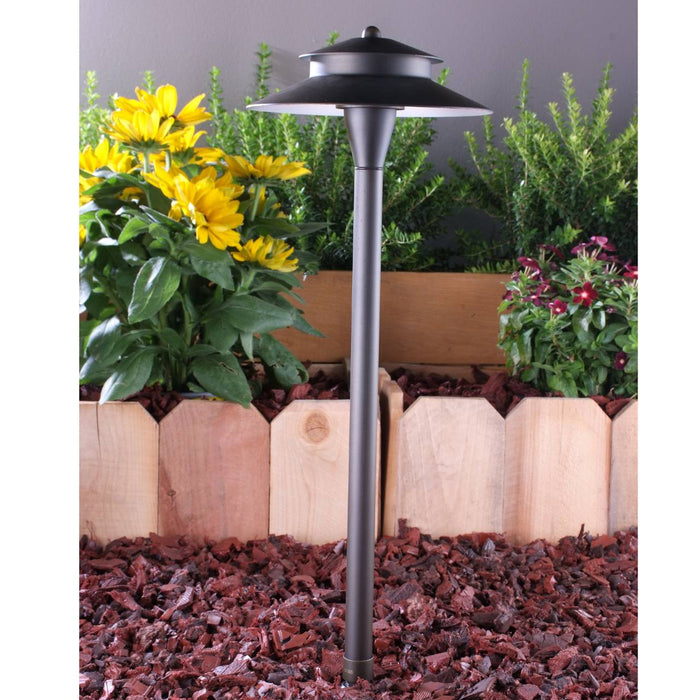 Yard Bright Zen Style Bronze Area Path Light GBT6050