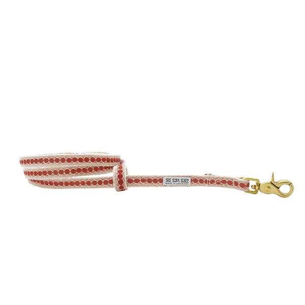 You're a Stud Leash, Rust and Cream