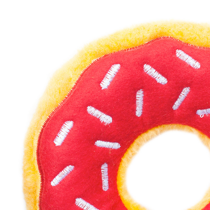 Zippy Squeaky Dog Toy, Donutz 4-piece Gift Box